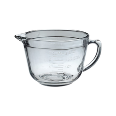 Measure Jug With Pouring Lip Glass 2l