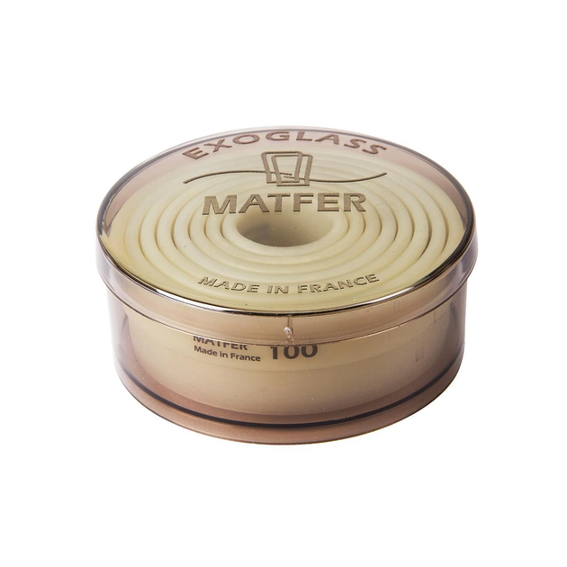 Matfer Bourgeat 150103 8-Piece Exoglass Round Non-Stick Plain Pastry Cutter Set