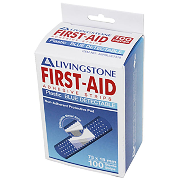 Band aid Blue Detectable Box Of 100 Chefs Warehouse band-aid-blue-detectable-box-of-100-chefs-warehouse