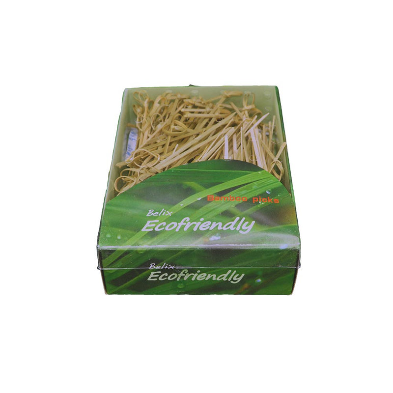 Bamboo Picks Knotted Top 100mm Pk250