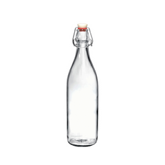 Bottle Water Cliptop Round Plain 1 L