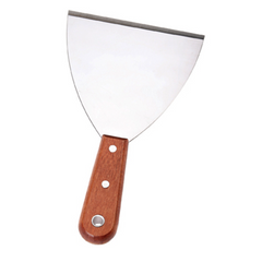 Grill Scraper Wood Handle 100mm blade