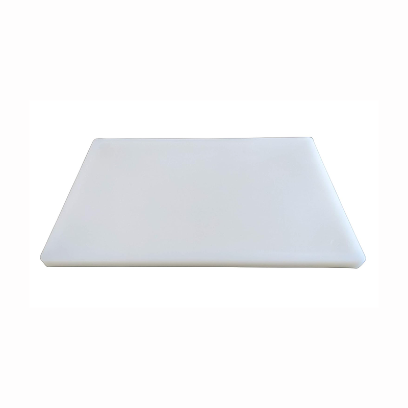 CHOPPING BOARD WHITE HEAVY DUTY with handle 365 X 280 X 18MM