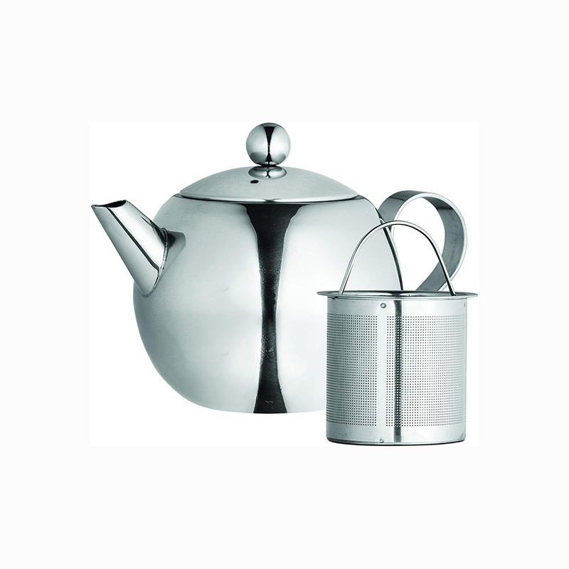 Teapot Stainless Steel + Infuser 500ml