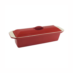 Terrine Enamel Cast Iron Chasseur 290mm with Lid
