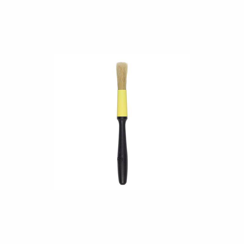 Pastry/oil Brush Round Exoglass Natural Bristles 180mm L.