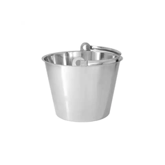 Bucket Stainless Steel 15 litre Graduated