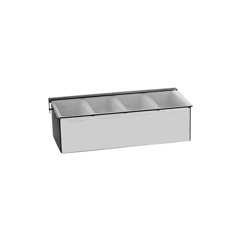 Cocktail Caddy S/steel 5 Compartment
