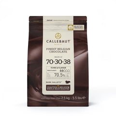 Callebaut Dark Strong 70/30 2.5kg Bag 71% Cocoa