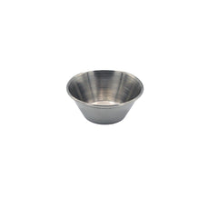 Sauce Dish Stainless Tapered 60 Dia X 25mm Hi