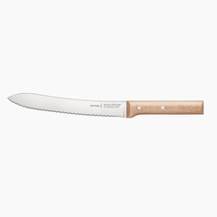Opinel Bread Knife Beech Hdl 210mm Blade
