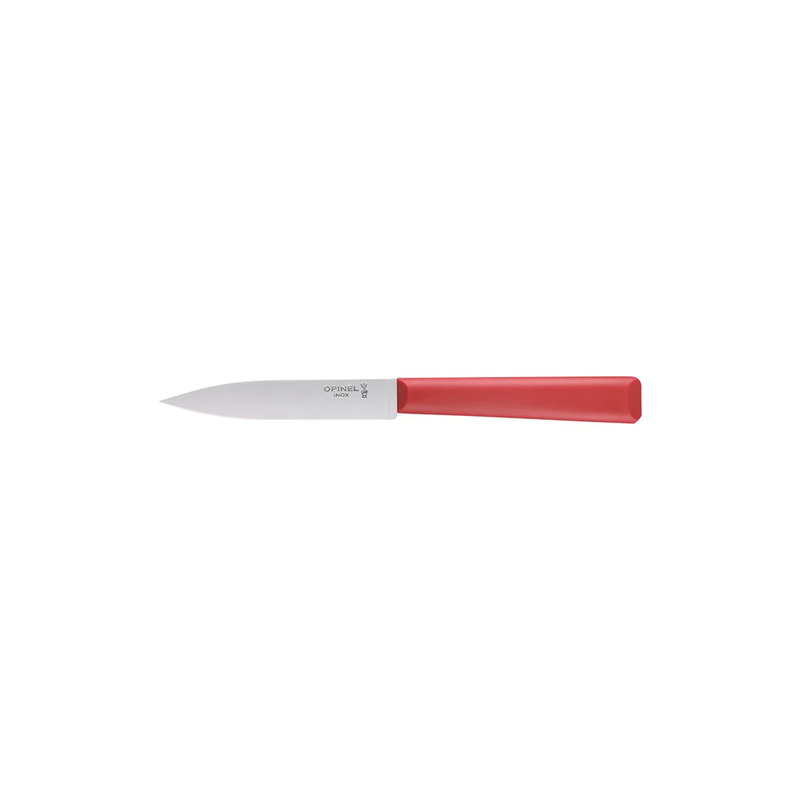 Opinel Paring Knife Red Fibre Handle100mm blade