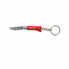 Opinel Keyring Pocket Knife Red Handle