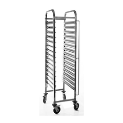 Gastronorm Trolley S/s 15 Level