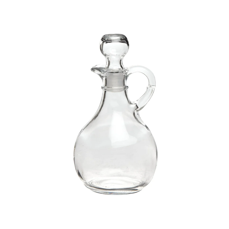 Oil or Vinegar Cruet Glass W Stopper 296ml