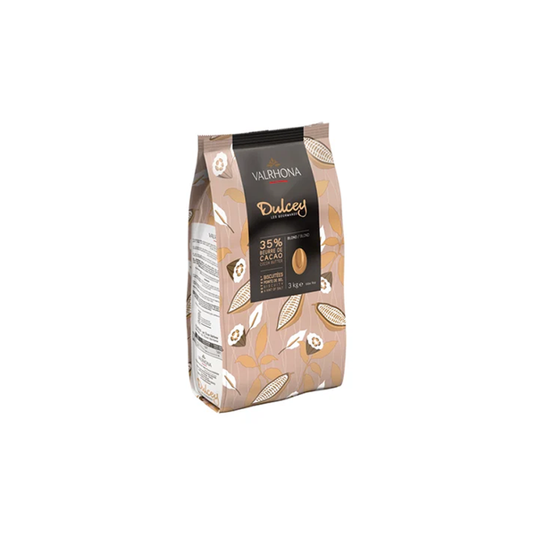 Valrhona Dulcey White 35percent 3kg | Chefs' Warehouse