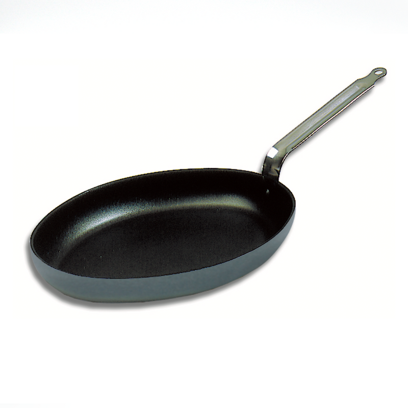 Fish Pan Oval Non-stick Long Hdl 360mm