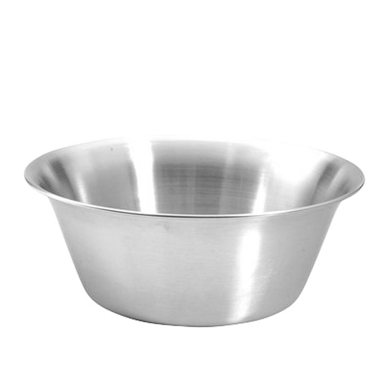 Bowl Stainless Tapered 165mm 0.5l