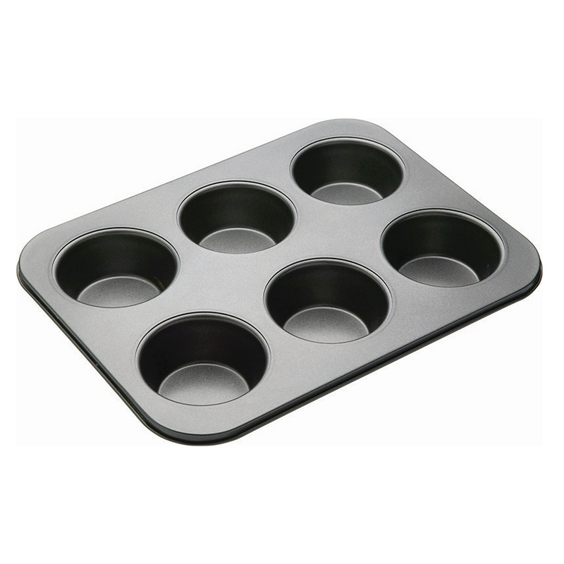 Muffin Sheet 6 Cup Non-stick 90mm