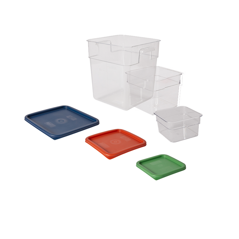 Clear Polycarb Storage And Lids
