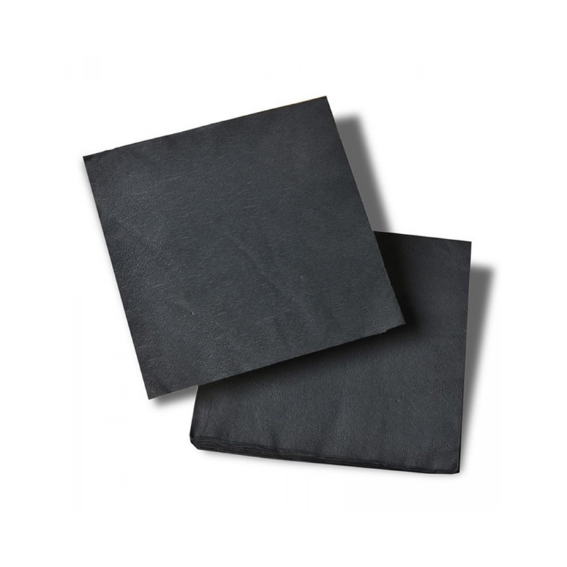 Napkin Paper Cocktail Black 250 pack