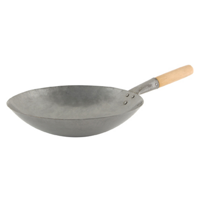 Wok Steel with Wood Handle