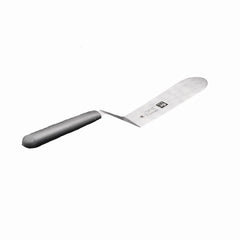 Spatula Rounded End Cranked