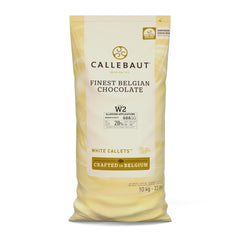 Callebaut W2 White Couvert.10kg Bag Callets