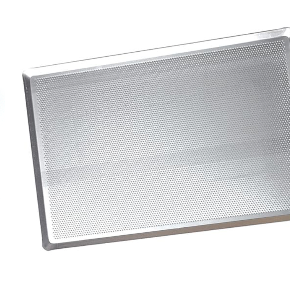Perforated top baking sheet