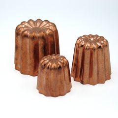 Matfer Cannele Mould Copper Tin Lined