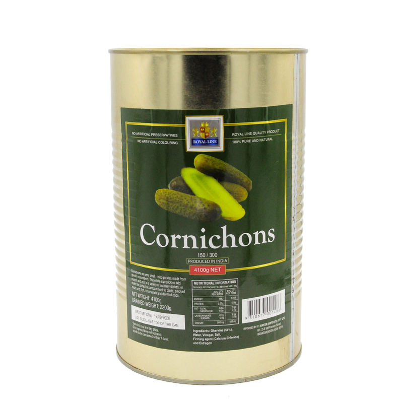 Cornichons Tin 4 Kg