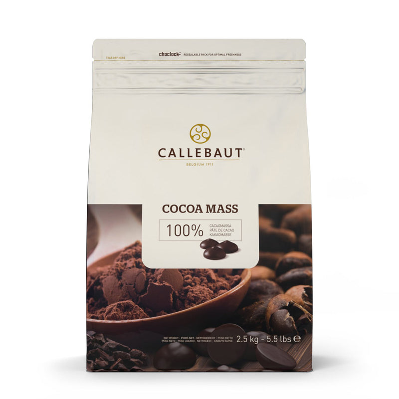 Callebaut Cocoa Mass 99% Buttons 2.5kg Bag