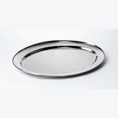 Oval Platter Stainless Steel